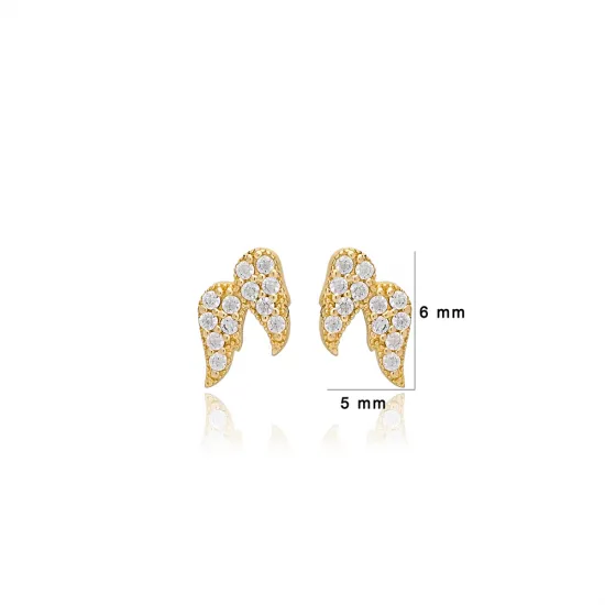 Turkish Angel Wings 925 Sterling Silver Earrings Turkish Angel Wings 925 Sterling Silver Earrings