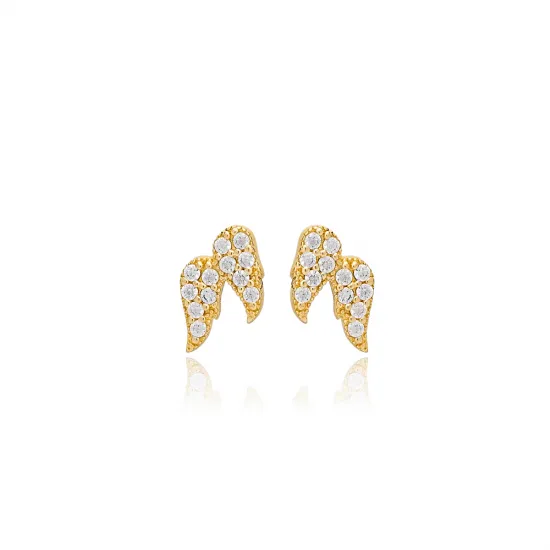 Turkish Angel Wings 925 Sterling Silver Earrings Turkish Angel Wings 925 Sterling Silver Earrings