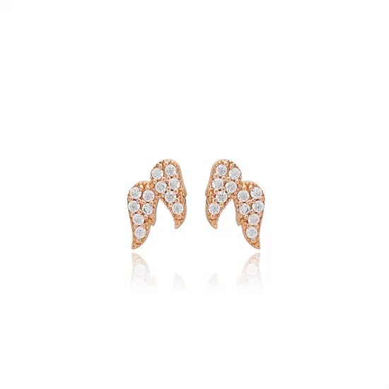 Turkish Angel Wings 925 Sterling Silver Earrings Turkish Angel Wings 925 Sterling Silver Earrings