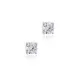 CZ 5mm Round 925 Sterling Silver Earrings