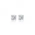 CZ 5mm Round 925 Sterling Silver Earrings