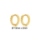 Delicate 13mm Twisted 925 Sterling Silver Earrings Delicate 13mm Twisted 925 Sterling Silver Earrings