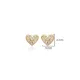 Heart Minimalist 925 Sterling Silver Earrings