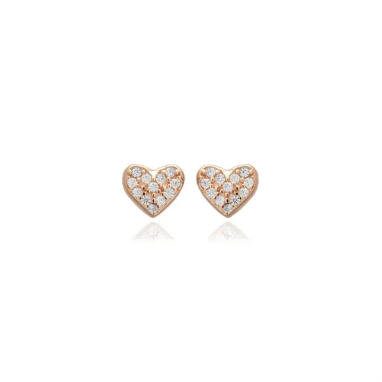Heart Minimalist 925 Sterling Silver Earrings