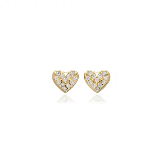 Heart Minimalist 925 Sterling Silver Earrings