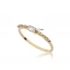 Tiny Baguette CZ 925 Sterling Silver Ring Tiny Baguette CZ 925 Sterling Silver Ring