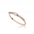 Tiny Baguette CZ 925 Sterling Silver Ring