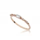 Tiny Baguette CZ 925 Sterling Silver Ring Tiny Baguette CZ 925 Sterling Silver Ring