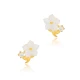 Tiny Flower 925 Sterling Silver Earrings
