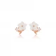 Tiny Flower 925 Sterling Silver Earrings