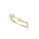 Thin Woman Pearl With CZ 925 Sterling Silver Ring Thin Woman Pearl With CZ 925 Sterling Silver Ring