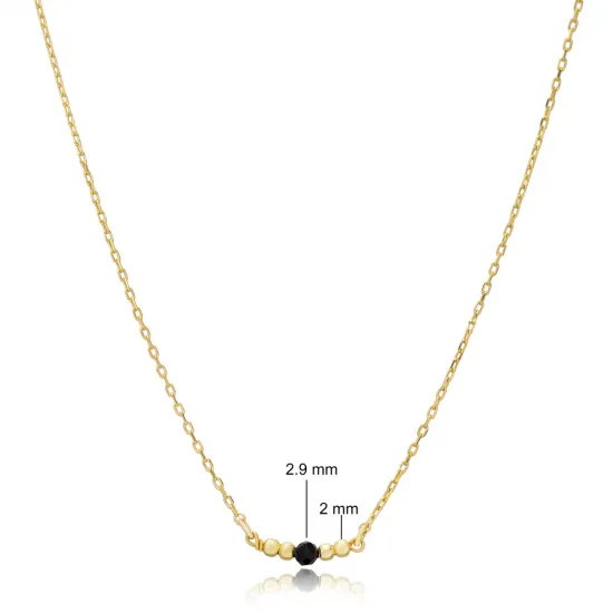 Cute Tiny Bead Design 925 Wholesale Silver Charm Necklace Cute Tiny Bead Design 925 Wholesale Silver Charm Necklace
