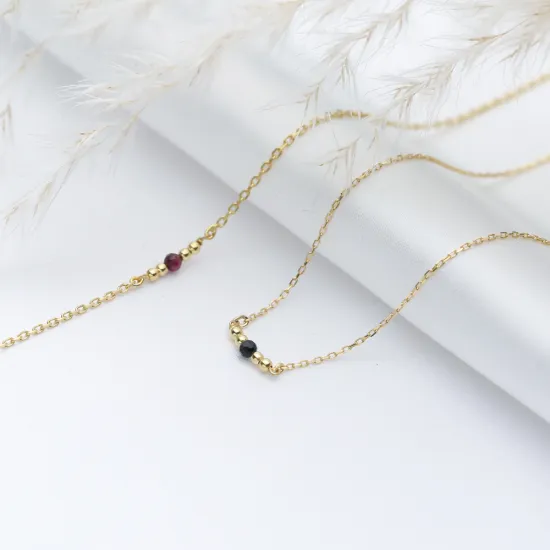 Cute Tiny Bead Design 925 Wholesale Silver Charm Necklace Cute Tiny Bead Design 925 Wholesale Silver Charm Necklace