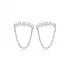 Turkish Round Chain CZ 925 Sterling Silver Earrings