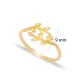 Leaf Adjustable 925 Sterling Silver Ring Leaf Adjustable 925 Sterling Silver Ring
