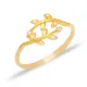 Leaf Adjustable 925 Sterling Silver Ring Leaf Adjustable 925 Sterling Silver Ring