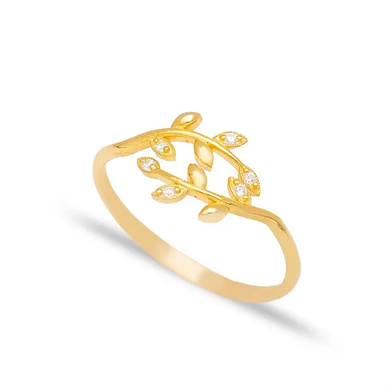 Leaf Adjustable 925 Sterling Silver Ring Leaf Adjustable 925 Sterling Silver Ring