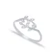 Leaf Adjustable 925 Sterling Silver Ring Leaf Adjustable 925 Sterling Silver Ring