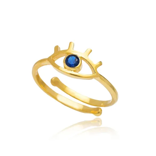 Turkish Evil Eye 925 Silver Ring Wholesale