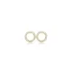 Handcrafted Round CZ 925 Sterling Silver Earrings Handcrafted Round CZ 925 Sterling Silver Earrings