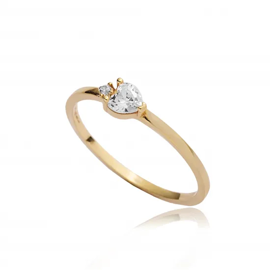 Tiny Heart Cluster 925 Sterling Silver Ring Tiny Heart Cluster 925 Sterling Silver Ring