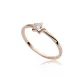 Star Cluster Ring in 925 Sterling Silver