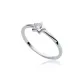 Star Cluster Ring in 925 Sterling Silver