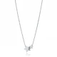 Tiny Stars Plain 925 Sterling Silver Necklace