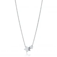 Tiny Stars Plain 925 Sterling Silver Necklace