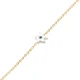 Mother Of Pearl Evil Eye 925 Sterling Silver Bracelet - Sade 925 Silver Jewelry