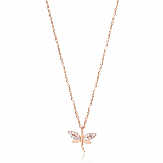Turkish Dragonfly 925 Sterling Silver Necklace Turkish Dragonfly 925 Sterling Silver Necklace