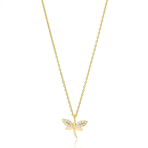 Turkish Dragonfly 925 Sterling Silver Necklace Turkish Dragonfly 925 Sterling Silver Necklace