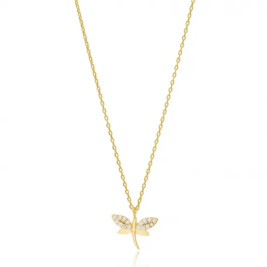Turkish Dragonfly 925 Sterling Silver Necklace Turkish Dragonfly 925 Sterling Silver Necklace