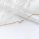 Dainty Pink Pearl 925 Sterling Silver Bracelet Dainty Pink Pearl 925 Sterling Silver Bracelet