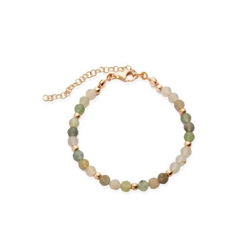Summer Style Colorful Beads Beaded 925 Silver Bracelet