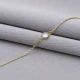 Clear CZ Round 925 Sterling Silver Bracelet
