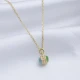 Double Color Ball Woman 925 Sterling Silver Necklace Double Color Ball Woman 925 Sterling Silver Necklace
