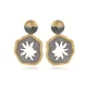 Floral Vintage 925 Sterling Silver Earrings Floral Vintage 925 Sterling Silver Earrings