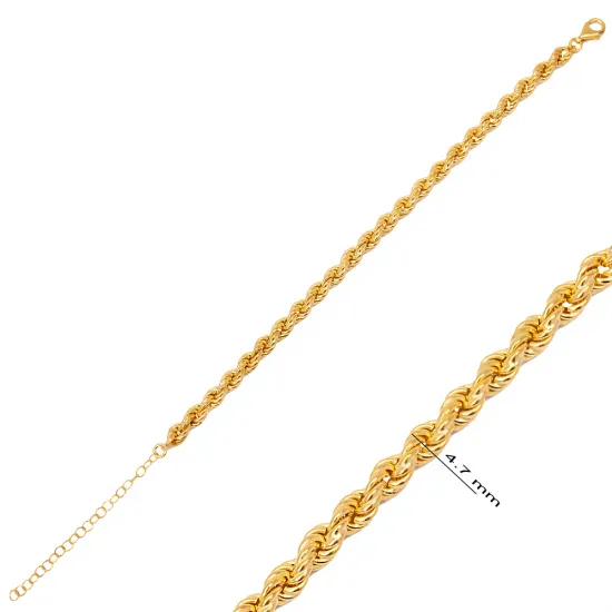 Auger Chain Woman 925 Sterling Silver Bracelet | 925 Sterling Silver Wholesale | Sade Silver Auger Chain Woman 925 Sterling Silver Bracelet - Sade 925 Silver Jewelry