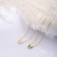 Butterfly Clear CZ 925 Sterling Silver Necklace Butterfly Clear CZ 925 Sterling Silver Necklace