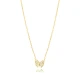 Butterfly Clear CZ 925 Sterling Silver Necklace Butterfly Clear CZ 925 Sterling Silver Necklace