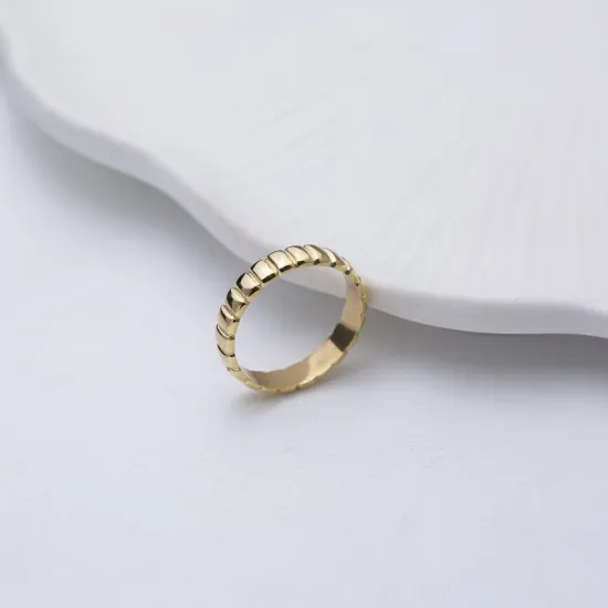 Plain Dainty Fine 925 Sterling Silver Ring