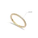 Tiny Classic CZ Band 925 Sterling Silver Ring Tiny Classic CZ Band 925 Sterling Silver Ring