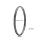 Oxidized Plain 71mm Vintage 925 Sterling Silver Bangle Oxidized Plain 71mm Vintage 925 Sterling Silver Bangle