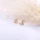 Theatre Mask Plain Silver Stud Earrings Theatre Mask Plain Silver Stud Earrings