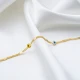 Colorful Evil Eye Gourmet Chain Women 925 Silver Anklet Colorful Evil Eye Gourmet Chain Women 925 Silver Anklet