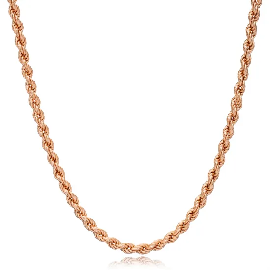 Auger Chain 925 Sterling Silver Necklace - Sade 925 Silver Jewelry