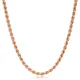 Auger Chain 925 Sterling Silver Necklace - Sade 925 Silver Jewelry