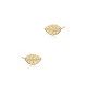 Origami Leaf 925 Sterling Silver Earrings Origami Leaf 925 Sterling Silver Earrings