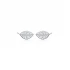 Origami Leaf 925 Sterling Silver Earrings